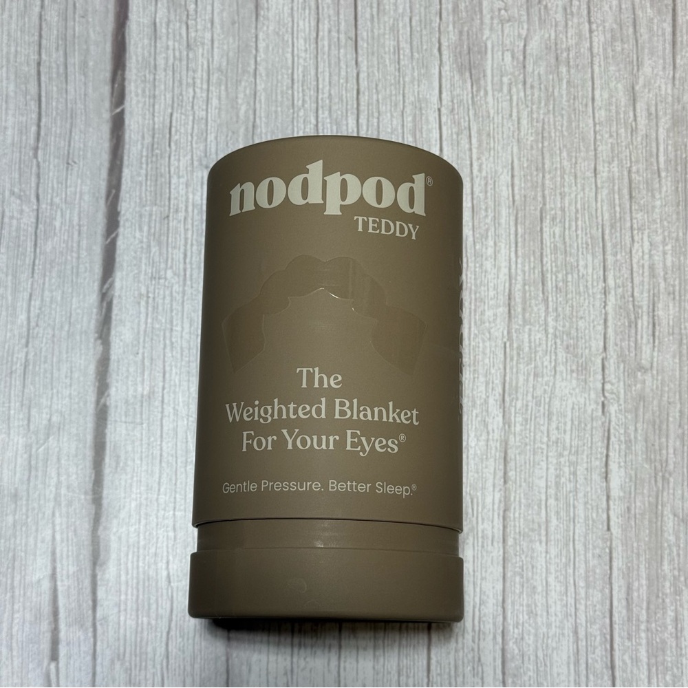 Teddy Faux Fur Weighted Sleep Mask
NODPOD